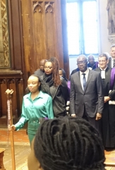 denis mukwege,leonora miano,bernard coyault,cares,futp,brussels,honorary doctorate,afropeans